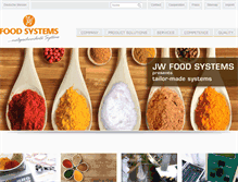 Tablet Screenshot of food-systems.com